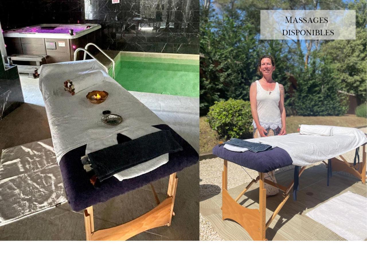 Villa 2Pers Lorgues Piscine, Spa, Hammam エクステリア 写真